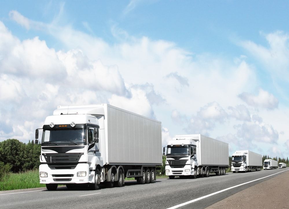 Lower inventories in retail industry, increased trucking demand.